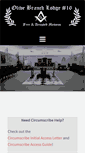 Mobile Screenshot of olivebranchlodge.org